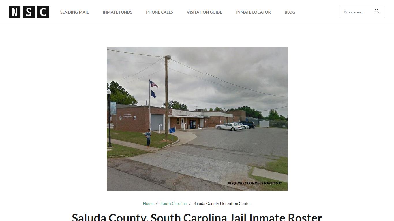 Saluda County, South Carolina Jail Inmate List